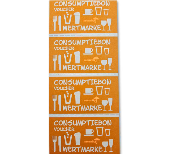 Consumptiebon Combicraft UV beveiliging 500 stuks oranje