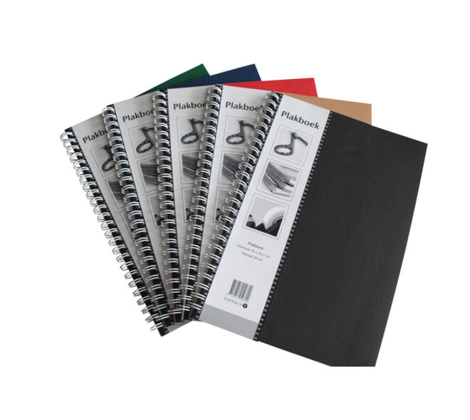 Plakboek Papyrus 215x160mm 40 vel assorti