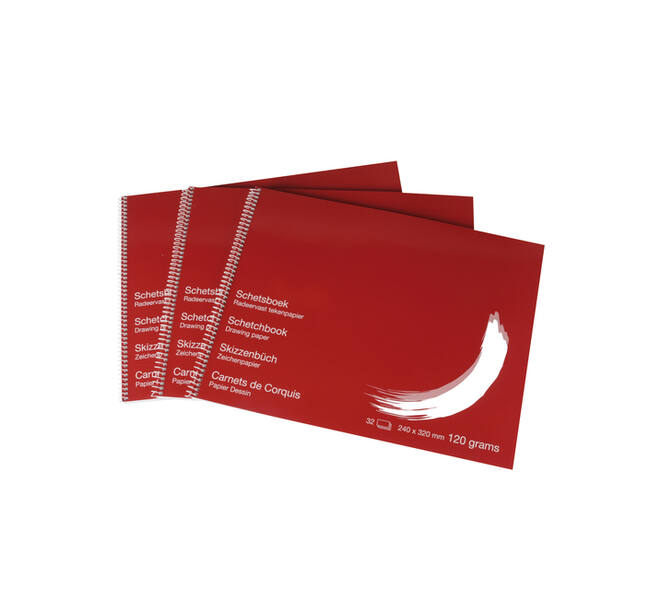 Schetsboek Papyrus 240x320mm 120gr 32 vel