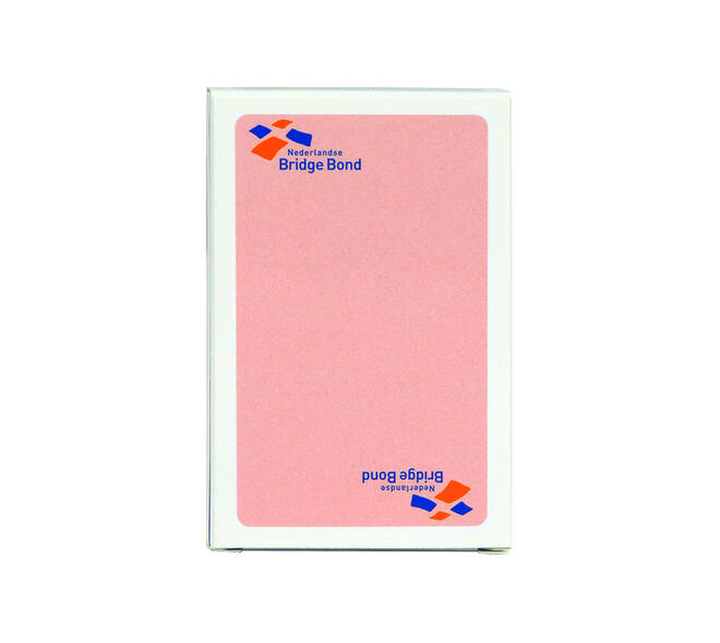 Speelkaarten Bridge Bond roze