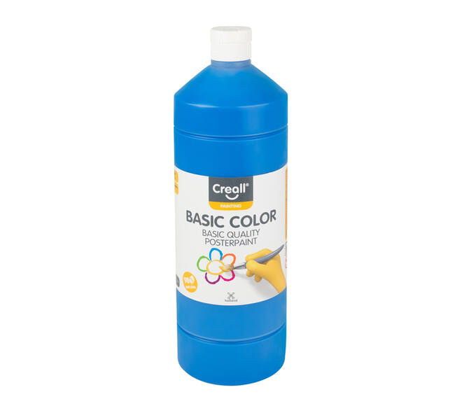 Plakkaatverf Creall basic blauw 1000ml
