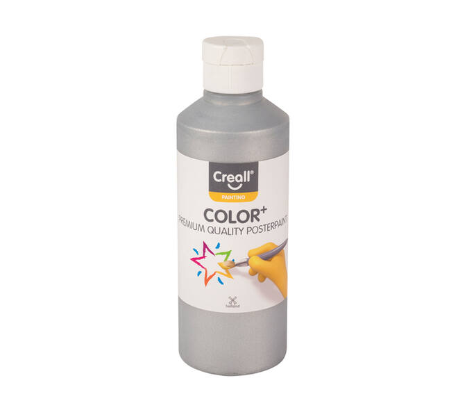 Plakkaatverf Creall zilver 250ml