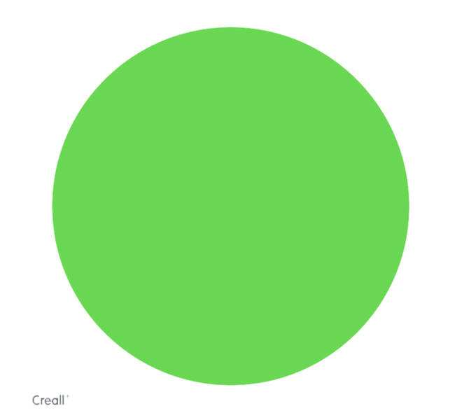 Plakkaatverf Creall fluor groen 250ml