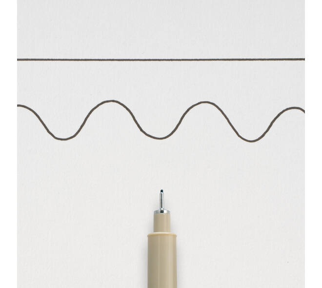 Fineliner Sakura Pigma Micron 04 0.4mm zwart
