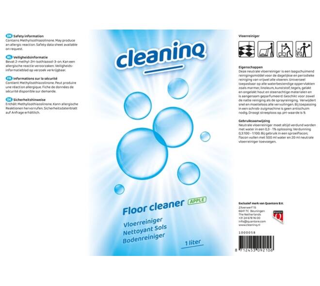 Vloerreiniger Cleaninq 1 liter