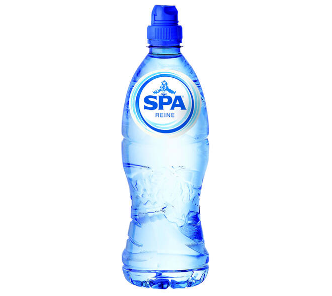 Water Spa Reine blauw sportdop petfles 750ml