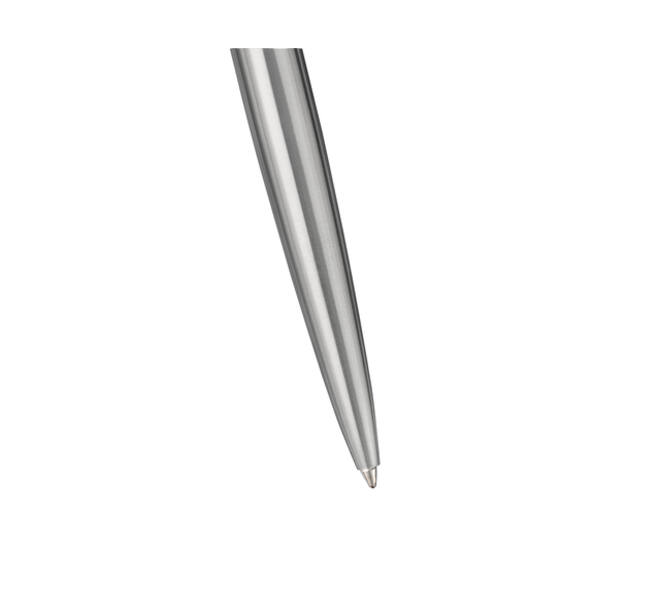 Balpen Parker Jotter XL Monochrome stainless steel M blister à 1 stuk