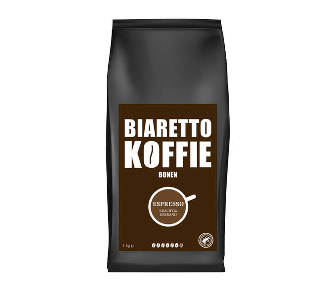 Koffie Biaretto bonen espresso 1000 gram