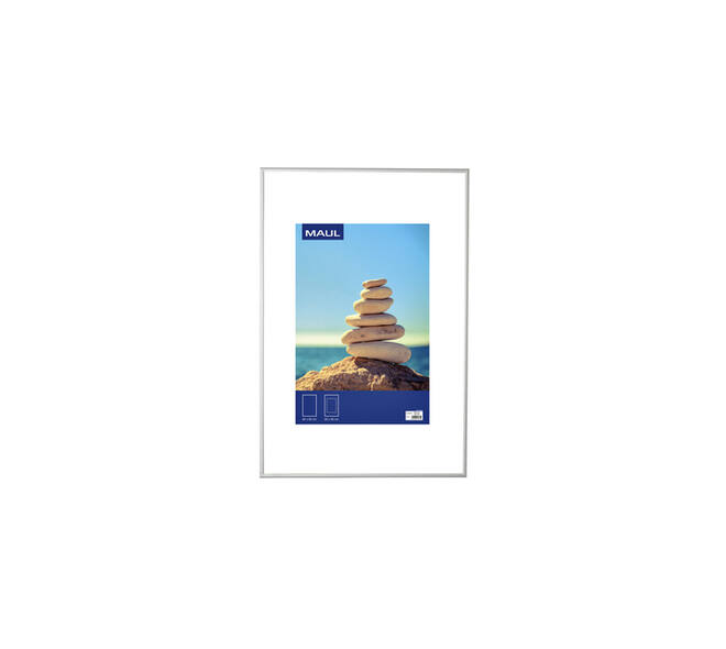 Fotolijst MAUL design 40x60cm aluminium frame zilver