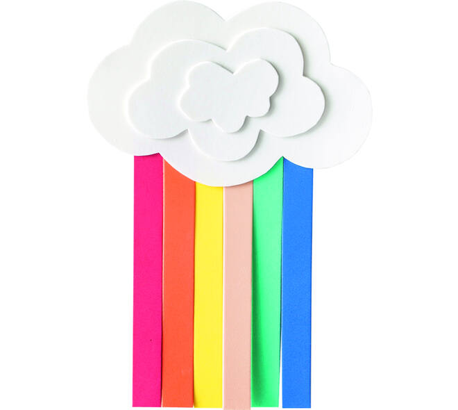 Foam Folia 20x29cm basic 10 kleuren