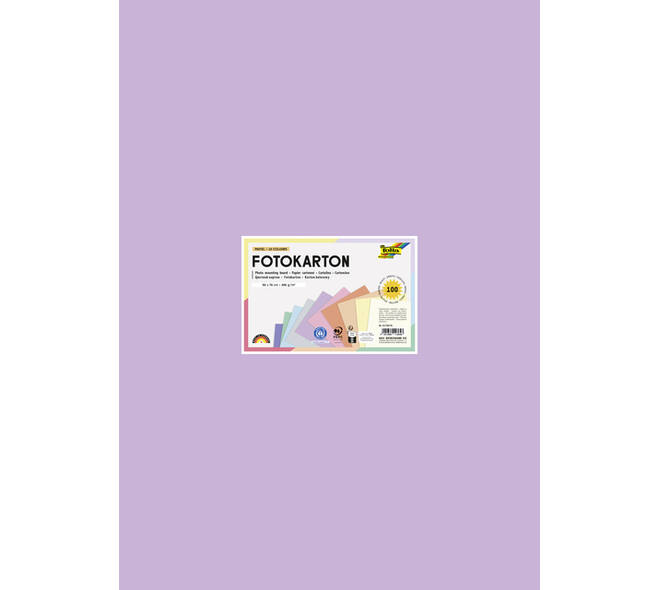 Fotokarton Folia 300gr 50x70cm pastelkleuren