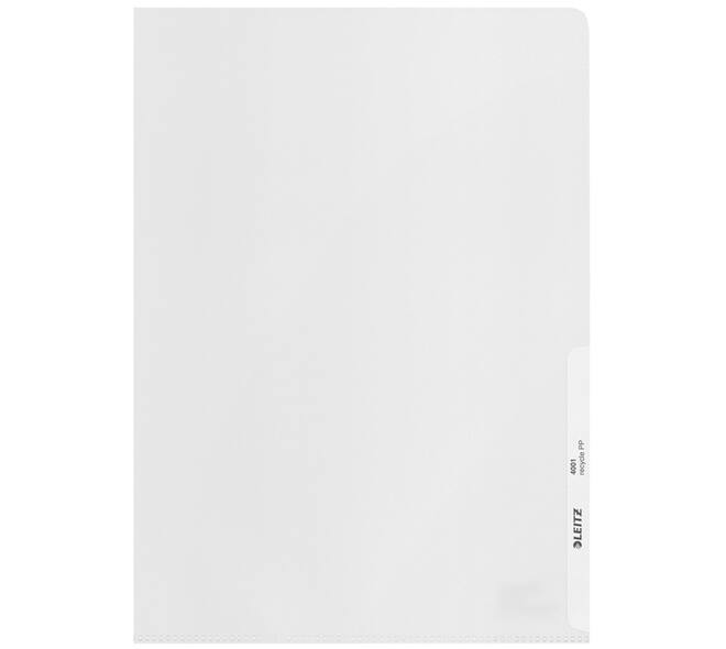 Insteekmap L-model Leitz Recycle A4 0.10mm PP transparant  25 stuks