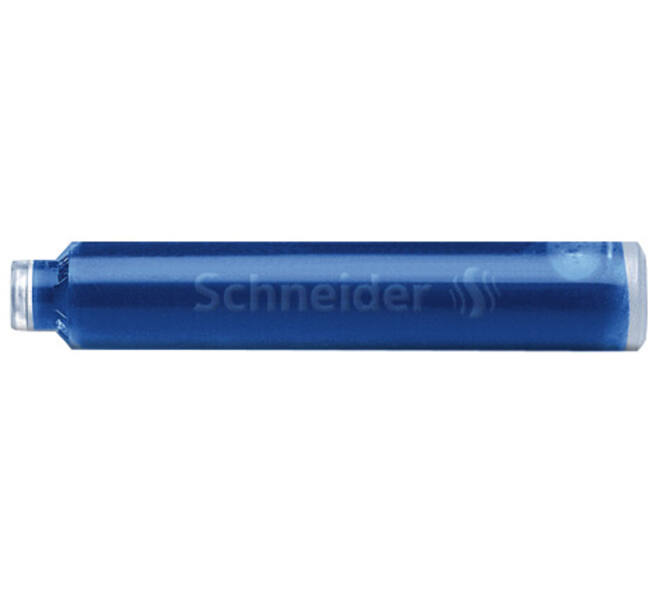 Inktpatroon Schneider din koningsblauw pot à 100 stuks