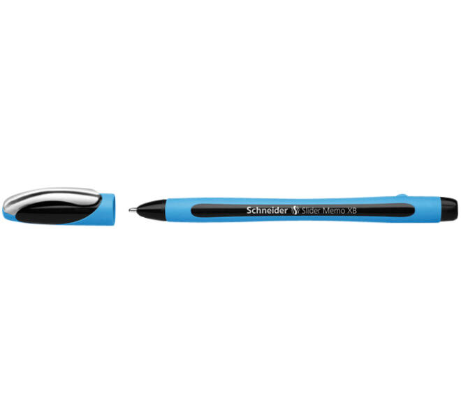 Balpen Schneider Slider Memo extra breed zwart