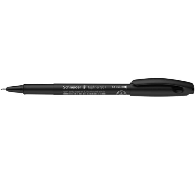 Fineliner Schneider Topliner 967 0.4mm zwart