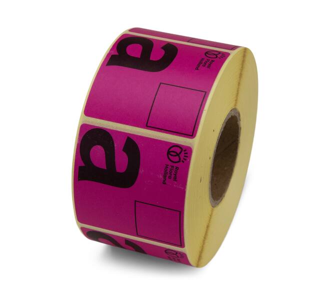Etiket 50x50 FH Aanvoerbrief A kern 40, 1000 rol, permanent