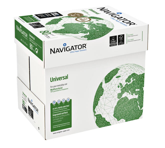 Kopieerpapier Navigator Universal A4 80gr wit 500 vel