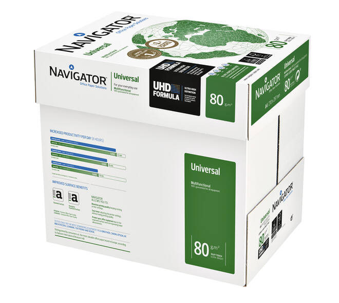 Kopieerpapier Navigator Universal A4 80gr wit 500 vel