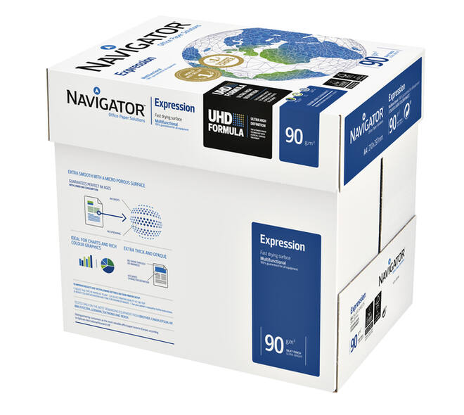 Kopieerpapier Navigator Expression A4 90gr wit 500 vel