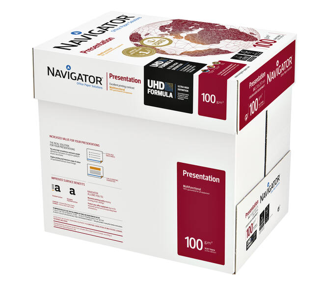 Kopieerpapier Navigator Presentation A4 100gr wit 500 vel