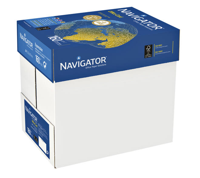 Kopieerpapier Navigator Office Card A4 160gr wit 250 vel