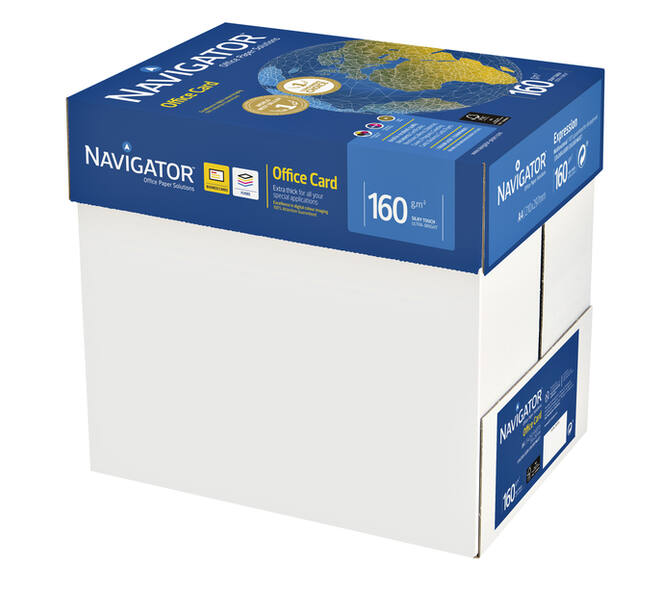 Kopieerpapier Navigator Office Card A4 160gr wit 250 vel
