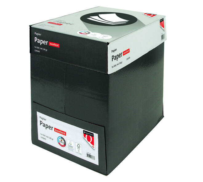 Kopieerpapier Quantore Excellent A4 80gr wit 500 vel