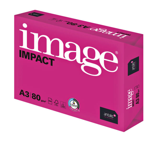 Kopieerpapier Image Impact A3 80gr wit 500 vel