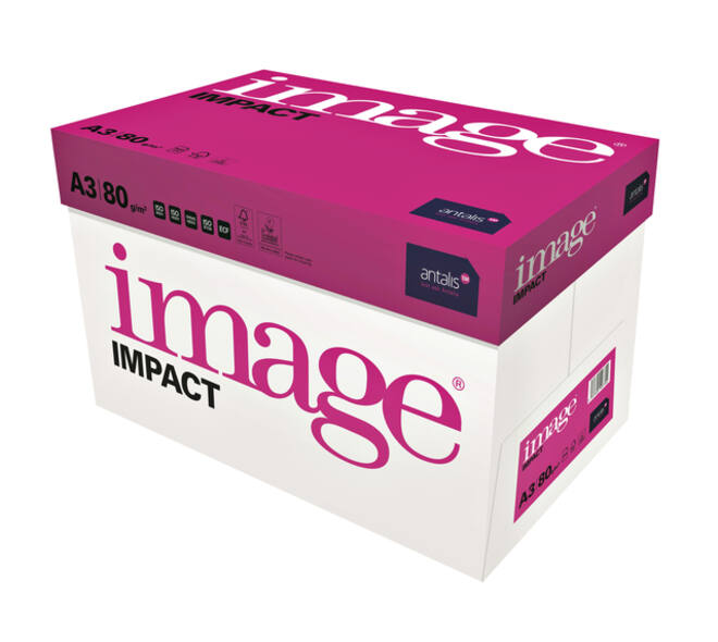 Kopieerpapier Image Impact A3 80gr wit 500 vel