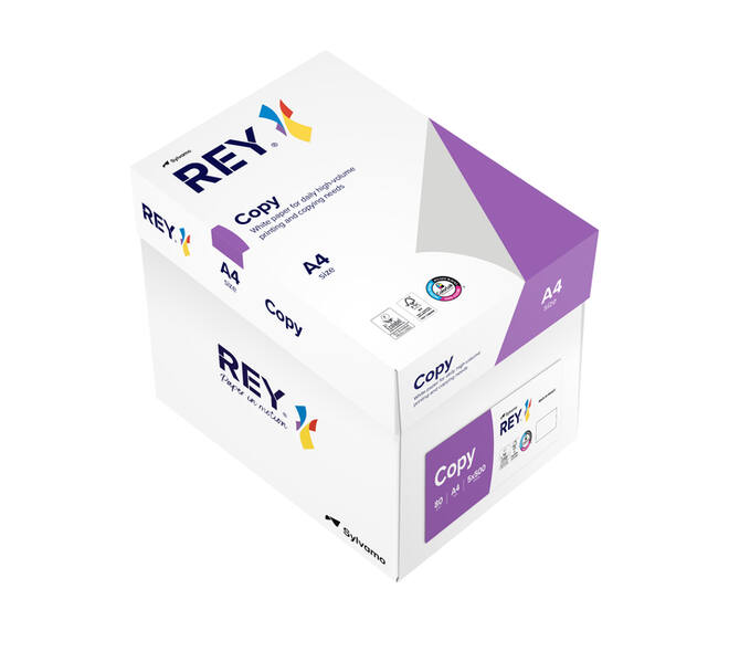 Kopieerpapier Rey Copy A4 80gr wit 500 vel