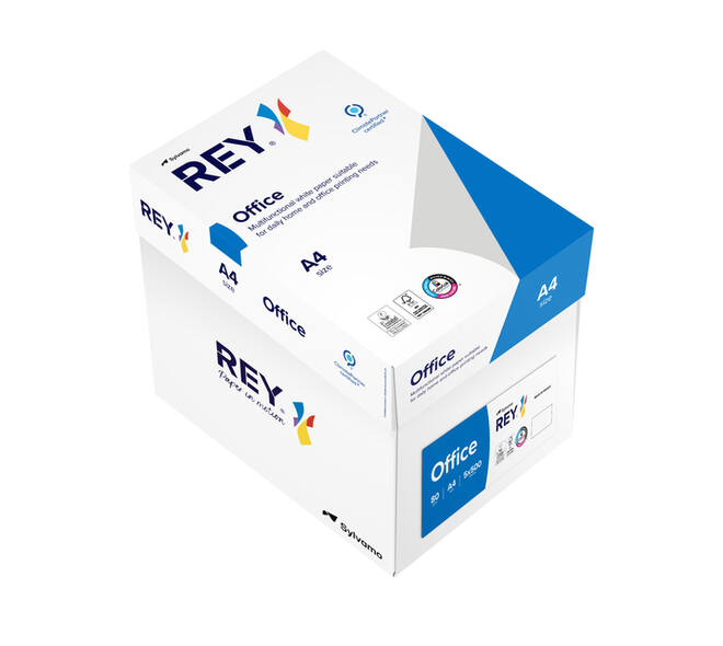 Kopieerpapier Rey Office A4 80gr wit 500 vel