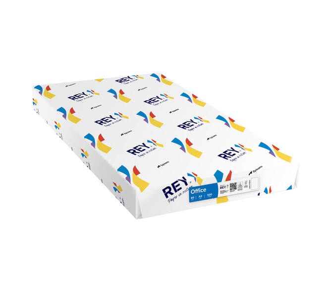 Kopieerpapier Rey Office A3 80gr wit 500 vel