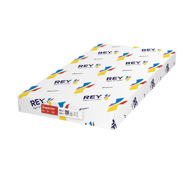 Kopieerpapier Rey Superior A3 80gr wit 500 vel