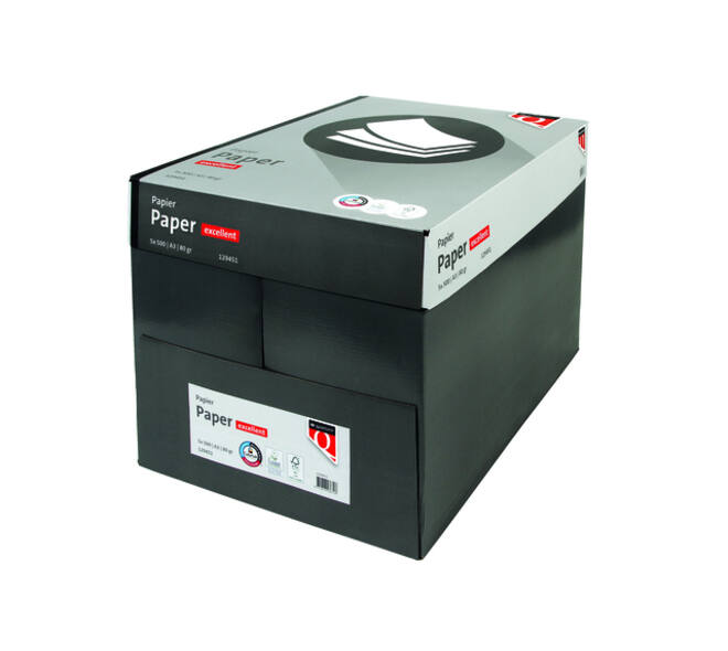 Kopieerpapier Quantore Excellent A3 80gr wit 500 vel