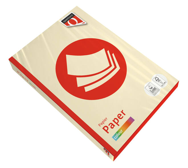 Kopieerpapier Quantore Colour A4 160gr ivoor 250 vel