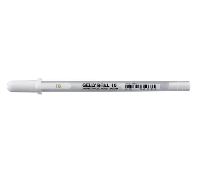 Gelschrijver Sakura Gelly Roll Classic 10 wit