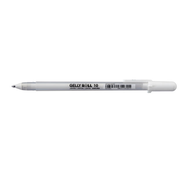 Gelschrijver Sakura Gelly Roll Classic 10 wit