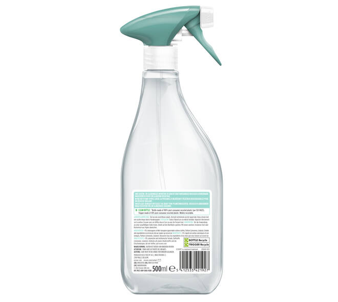 Glasreiniger Ecover groene thee & grapefruit spray 500ml
