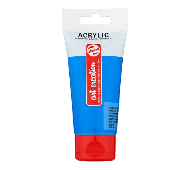 Acrylverf Talens Art Creation 572 primaircyaan tube à 75ml