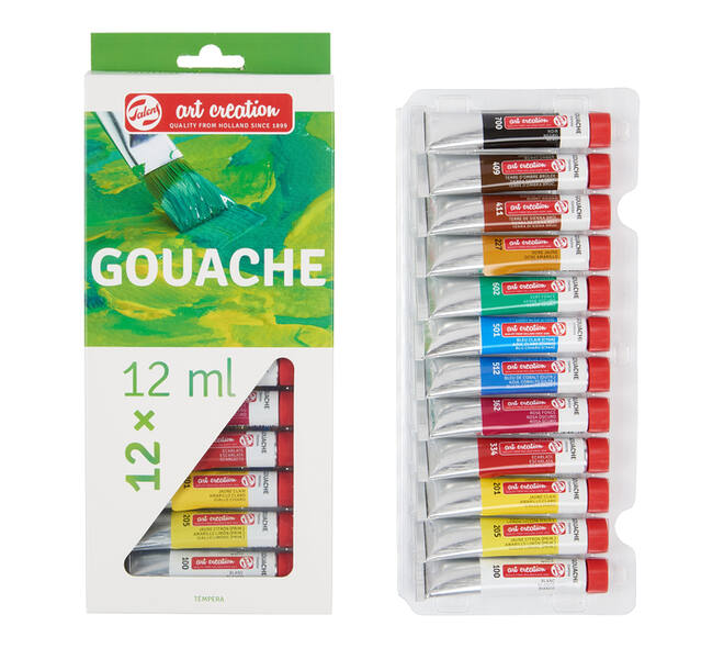 Gouache Talens Art Creation set à 12 kleuren