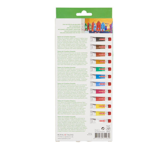 Gouache Talens Art Creation set à 12 kleuren