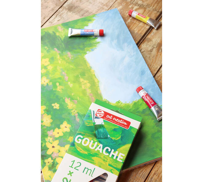 Gouache Talens Art Creation set à 12 kleuren