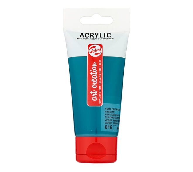 Acrylverf Talens Art Creation 616 vert émeraude tube à 75ml