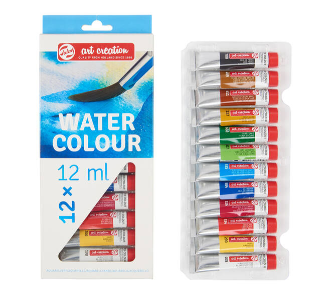 Aquarelverf Talens Art Creation set à 12 kleuren