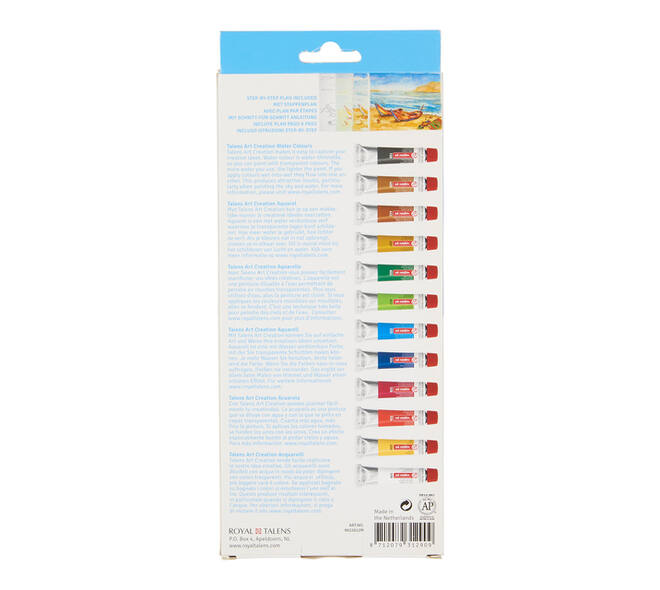 Aquarelverf Talens Art Creation set à 12 kleuren