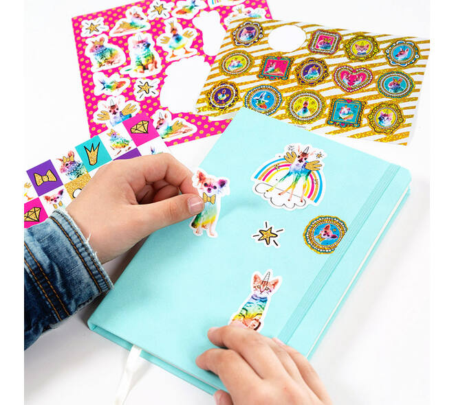 Stickerset Totum Rainbow Pets