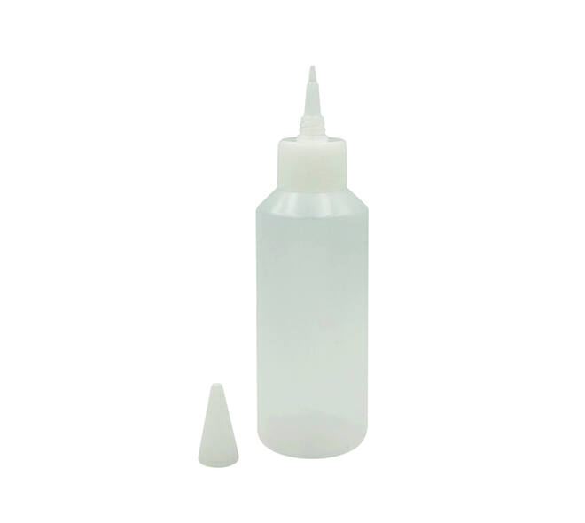 Flacon Collall 100ml met tuit transparant