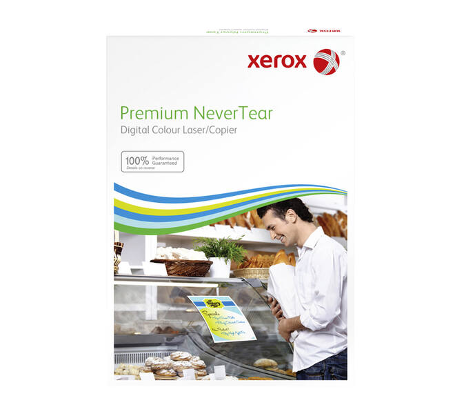 Nevertear Xerox Premium A4 polyester 120micron wit 100 vel