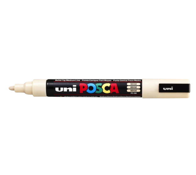 Paintmarker Uni POSCA PC5M medium beige