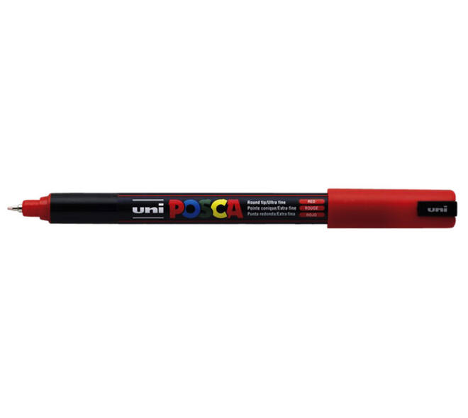 Paintmarker Uni POSCA PC1MR extra fijn rood